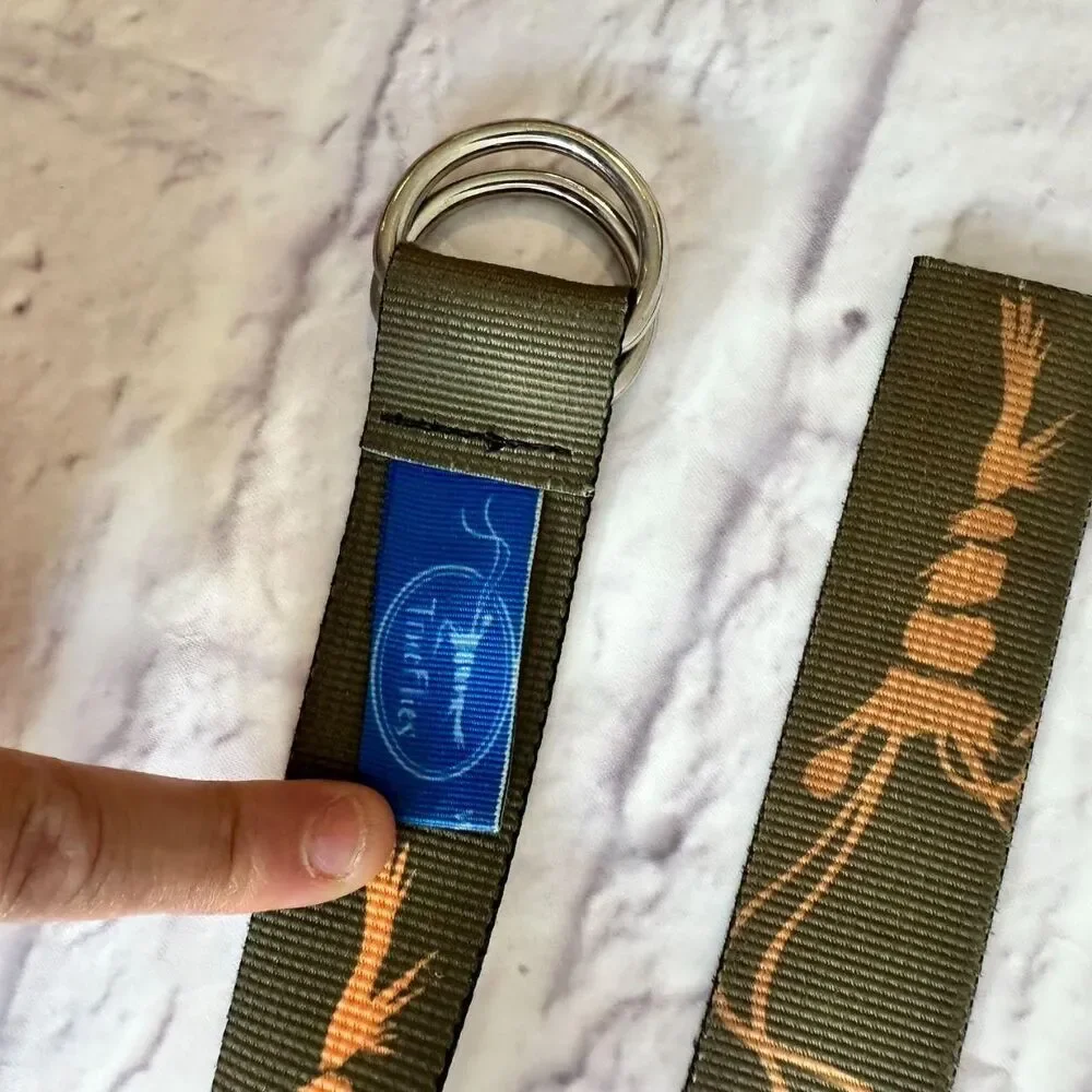 True Flyer Belt Nylon Khaki and Brown Belt